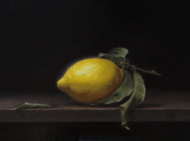 'Sicilian Lemon' by artist Sarah Margaret Gibson
